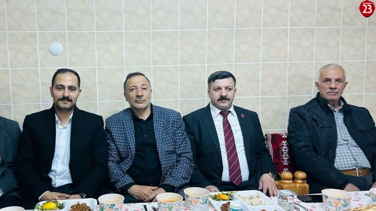 Baskil Ülkü Ocakları Geleneksel İftar Programında Yoğun Katılım