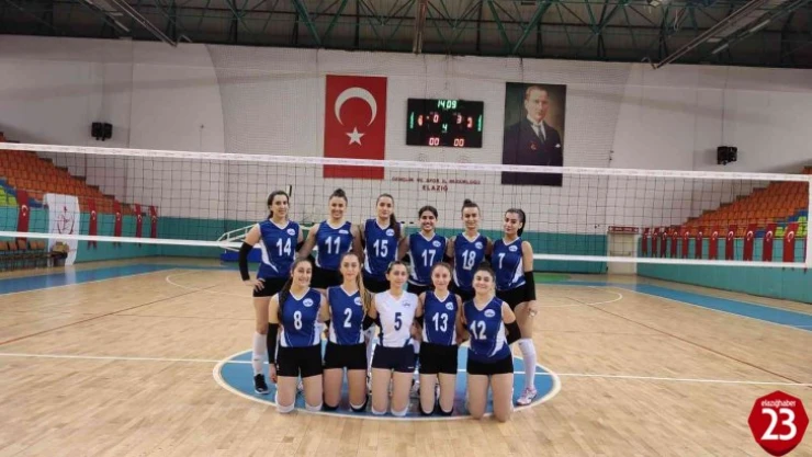 Elazığ Belediyesi Voleybol, rahat kazandı