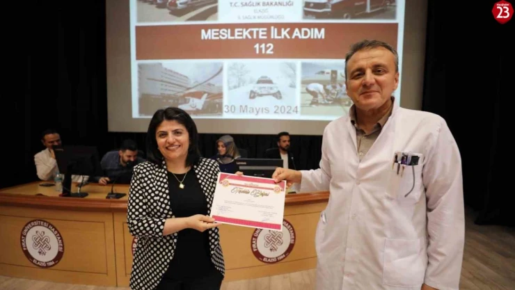 Elazığ'da 'Meslekte İlk Adım 112' paneli düzenlendi