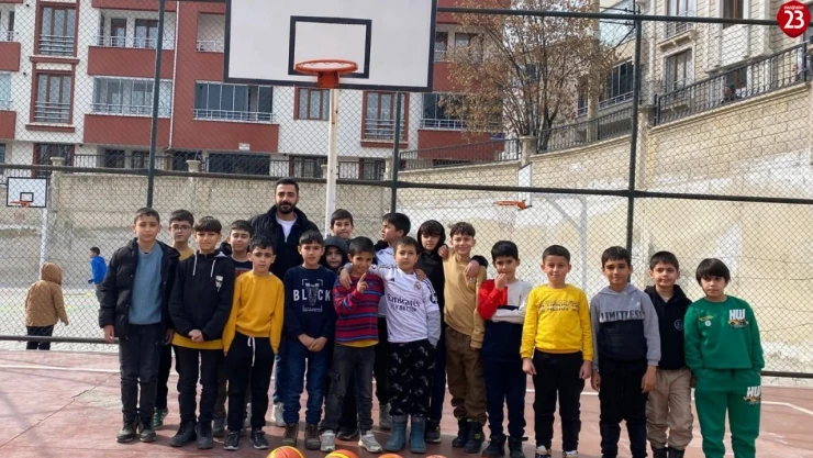 Elazığ Basketbol Gelişim 23 Spor Kulübü'nden 6 Bin Öğrenciye Basketbol Taraması