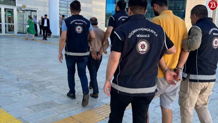 Elazığ'da göçmen kaçakçısı 2 şüpheli tutuklandı