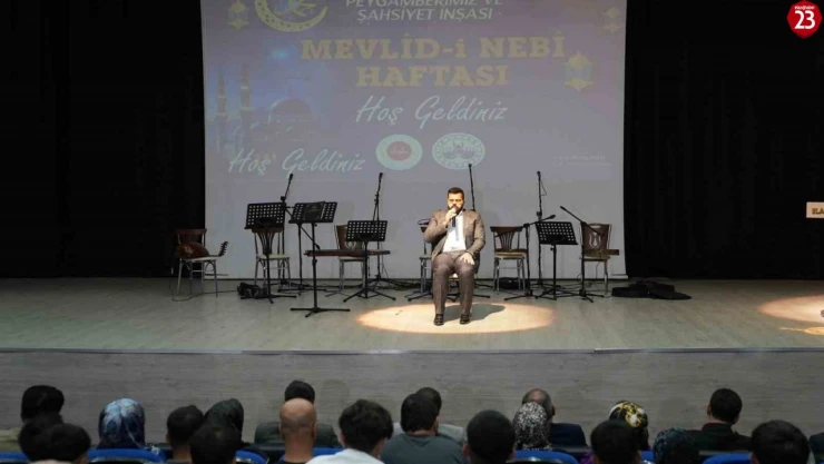 Elazığ'da Mevlid-i Nebi Haftası programı düzenlendi
