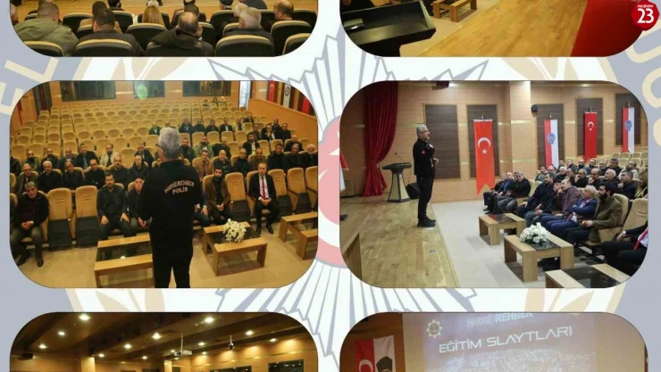 Elazığ'da Muhtarlara Narkorehber Eğitimi: Uyuşturucu ile Mücadelede Bilinç Artırılıyor