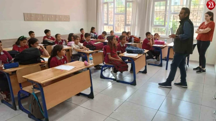 Elazığ'da öğrencilere orman yangınları öncesi tedbirler anlatıldı