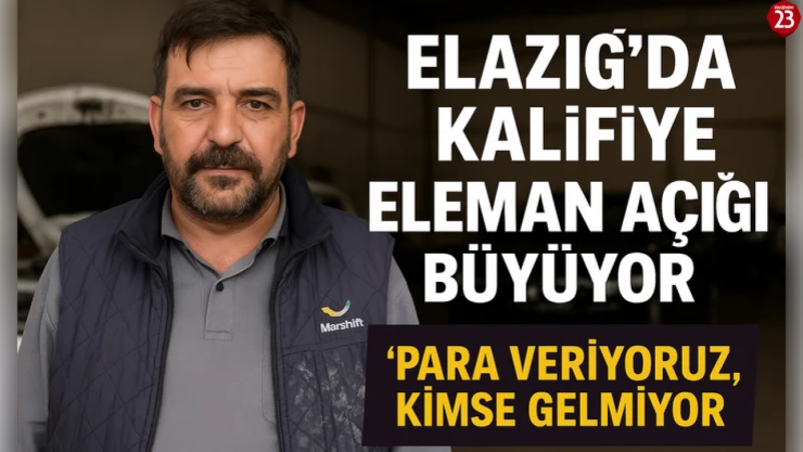 Elazığ'da Oto Sanayi Alarm Veriyor: Aylık 50 Bin TL Maaşa Usta Bulunamıyor!