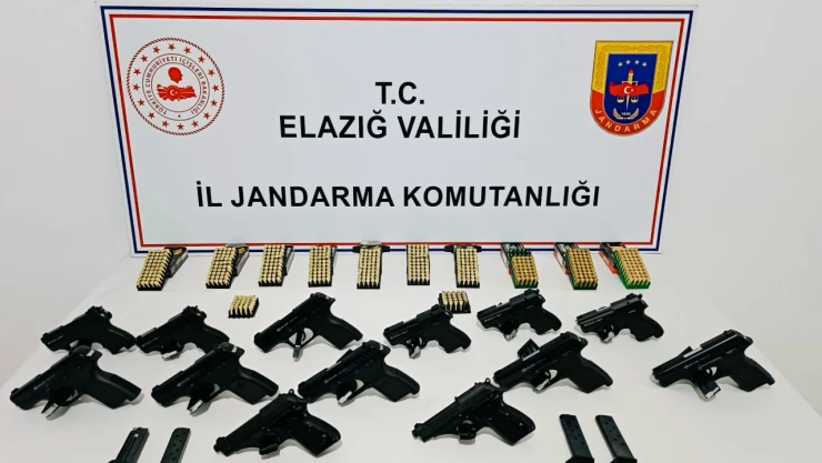 Elazığ'da Silah Ticareti Yaptığı İddiasıyla Bir Zanlı Tutuklandı