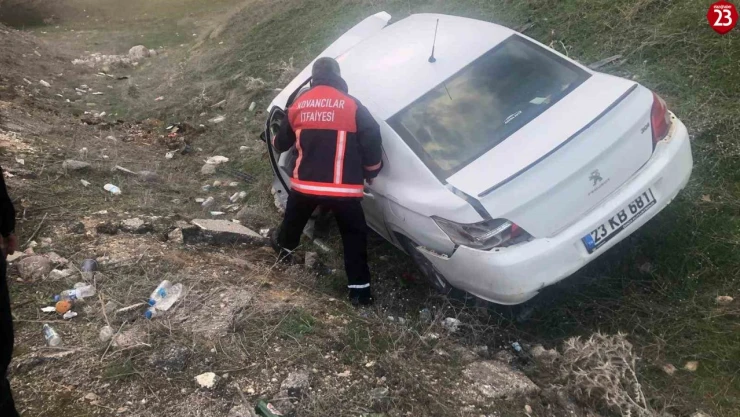 Kovancılar'da trafik kazası: 1 yaralı