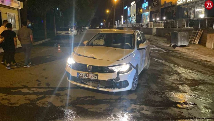 Elazığ'da trafik kazası: 2 yaralı