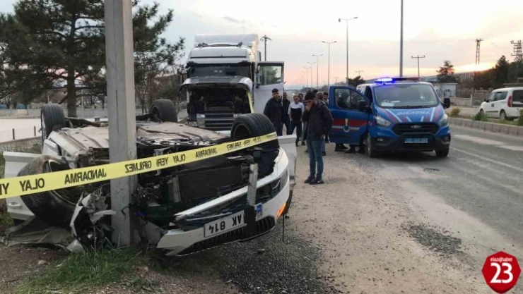 Elazığ'da trafik kazası: 5 yaralı