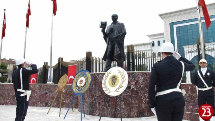 Elazığ'da Türk Polis Teşkilatının 178'inci kuruluş yıl dönümü kutlandı