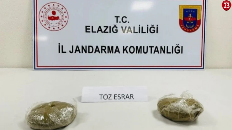 Elazığ'da uyuşturucu operasyonu