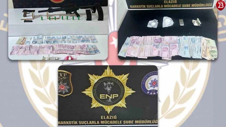 Elazığ'da uyuşturucu tacirlerine nefes aldırılmıyor