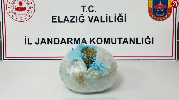 Elazığ'da uyuşturucuya geçit yok: 1 tutuklama