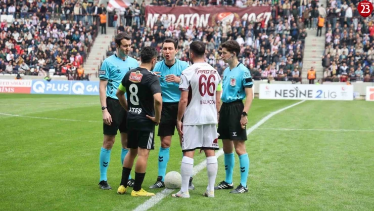 Elazığspor hakem hatalarına tepki gösterdi