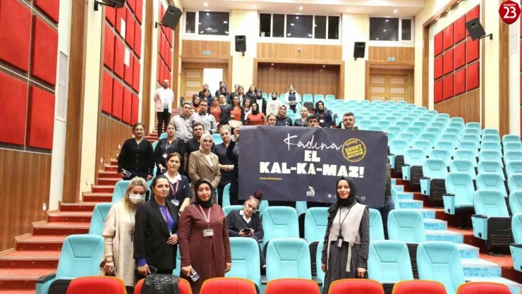 Fırat Üniversitesi Çalışanlarına 'Kadına Yönelik Şiddetle Mücadele' Eğitimi Verildi
