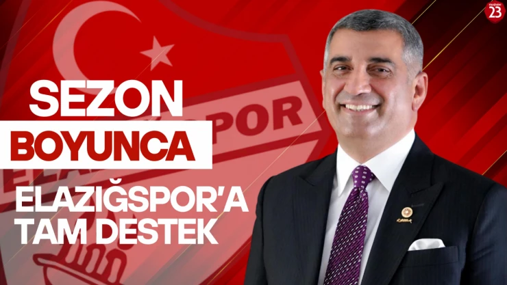 Gürsel Erol'dan Elazığspor'a Sezon Boyunca Tam Destek! Maddi ve Manevi Yanında Oldu