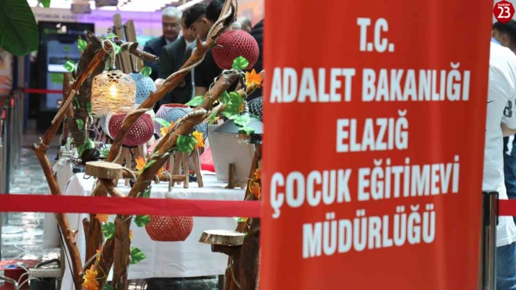 İnfaz koruma memurları öğretti, hükümlü çocuklar sanat eseri üretti