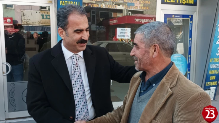 İYİ Parti Milletvekili Aday Adayı Ercan, Kovancılar İlçesi'ni Gezdi