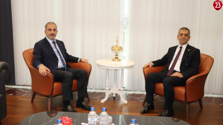 Milletvekili Keleş'ten Başkan Alan'a Ziyaret