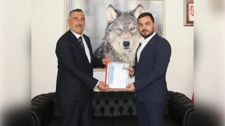 Mustafa Kaya, Ağın İl Genel Meclis Üyeliği için Resmi Başvurusunu Yaptı