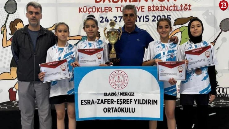 Okul sporlarının parlayan yıldızı Elazığ