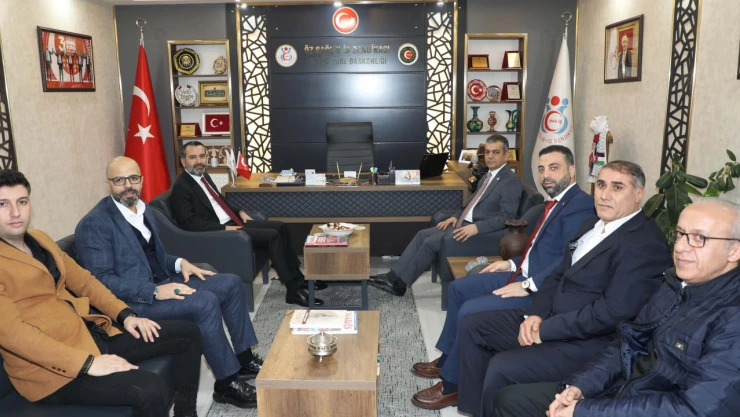 Sendika ve Vakıf Temsilcilerinden De Başkan Şerifoğulları'na Tam Destek