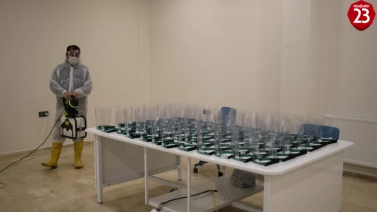 Siper üretiminde seriye geçtiler, ventilatör için çalışma başladı