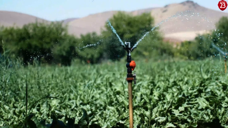 Sivrice Dedeyolu Köyü'nde Modern Sulama Tesisi Hizmete Girdi