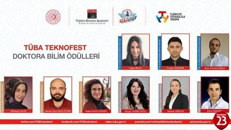 TEKNOFEST'te Fırat Üniversitesine doktora bilim ödülü