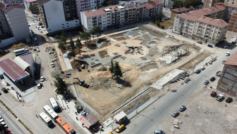 Akpınar Mahallesi Yeni Yaşam Alanı'nda Çalışmaların Yüzde 60'ı Tamamlandı