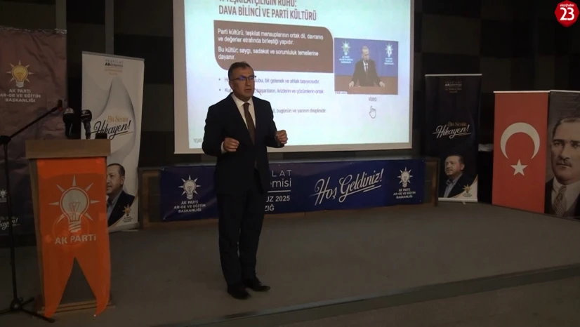 Elazığ'da AK Parti Teşkilat Akademisi Eğitim Programı Düzenlendi