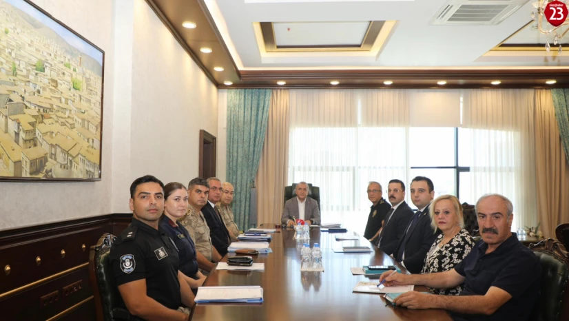 Elazığ'da Boğulma Olaylarının Önlenmesine Yönelik Kritik Toplantı