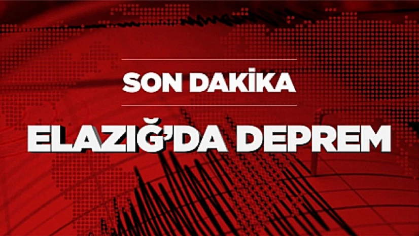 Elazığ'da Korkutan Deprem