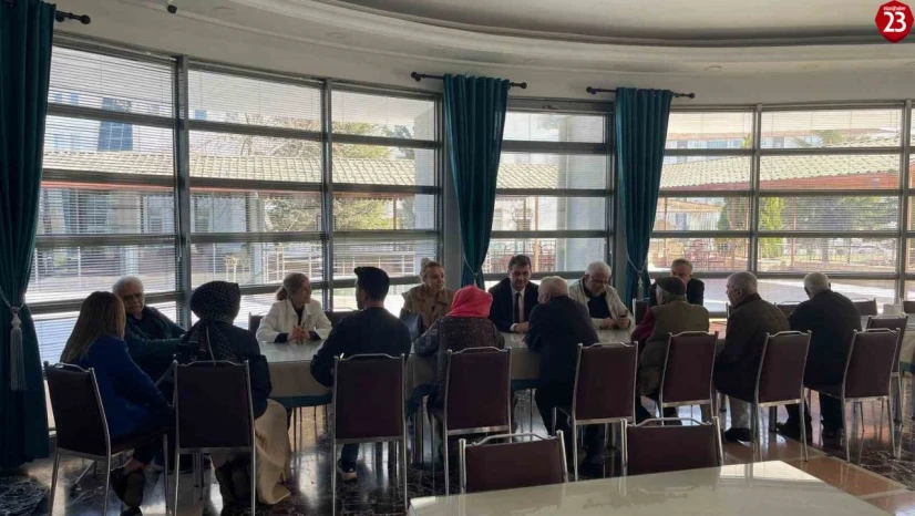 Elazığ'da Ulusal Yaşlılar Haftası'nda Huzurevi Sakinlerine Anlamlı Ziyaret