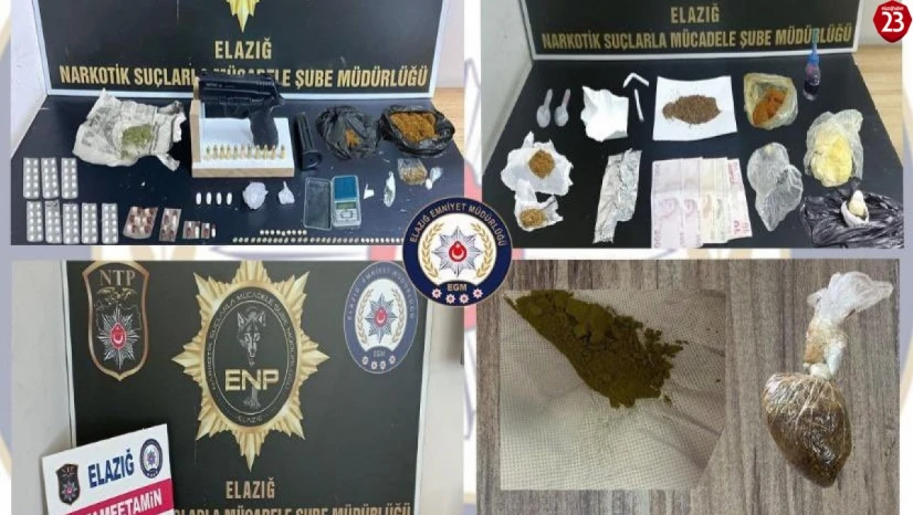 Elazığ'da Uyuşturucu Operasyonu: 2 Yabancı Uyruklu Şüpheli Yuttukları 585 Gram Metamfetamini Hastanede Çıkardı