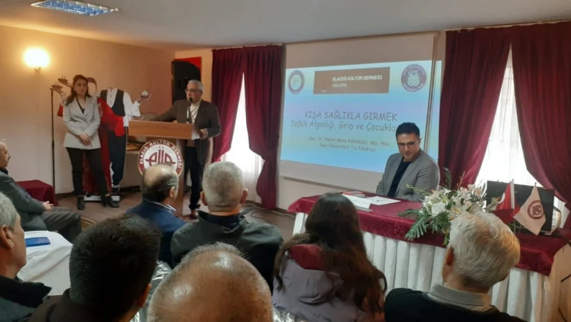 Elazığ Kültür Derneği'nden Ankara'da Sağlık Konferansı: 'Kışa Sağlıkla Girmek' Yoğun İlgi Gördü