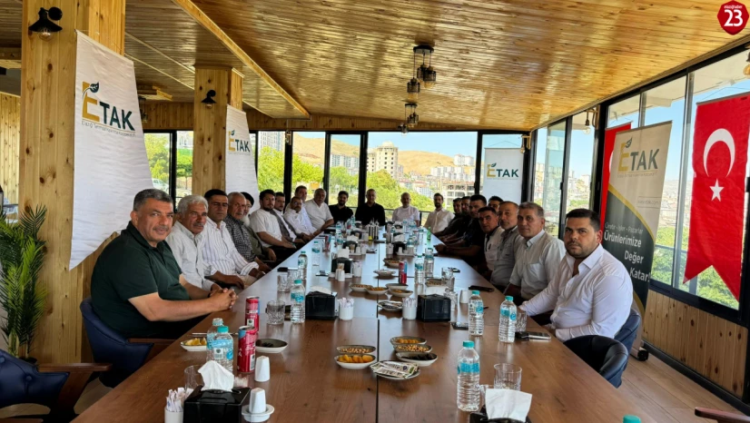 Elazığ Tarımsal Kalkınma Kooperatifi (ETAK) 2. Olağan Genel Kurulunu Gerçekleştirdi