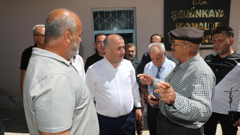 Elazığ Valisi Numan Hatipoğlu'ndan Şahinkaya Mahallesi ve Teknova OSB'ye Ziyaret