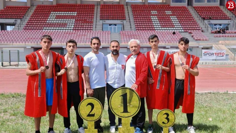 Elazığlı Güreşçilerden Türkiye Şampiyonasında Büyük Başarı!