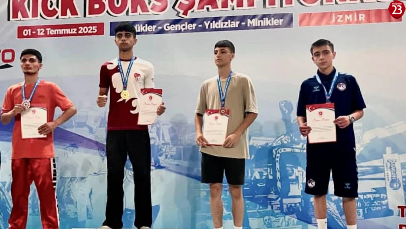 Elazığlı Kick Boksçulardan Türkiye Şampiyonası'nda 8 Madalya Gururu