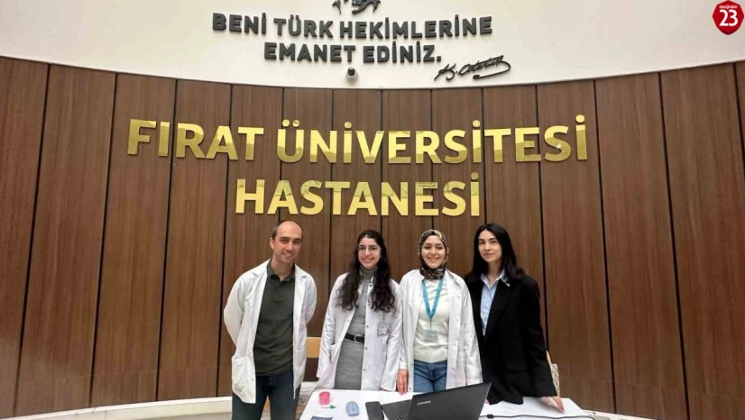 Fırat Üniversitesi Hastanesinde Kolorektal Kanser İçin Farkındalık Standı Kuruldu