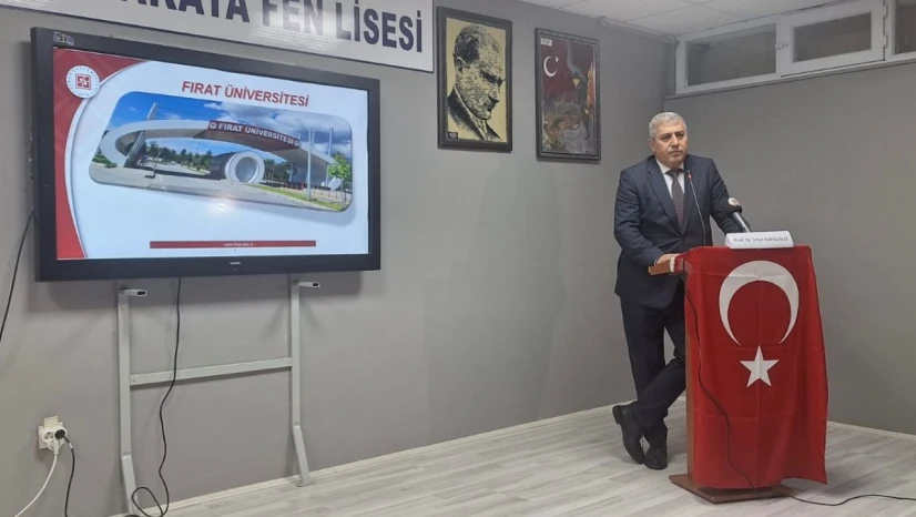 Fırat Üniversitesi'nden 31 Lisede Eş Zamanlı Tanıtım