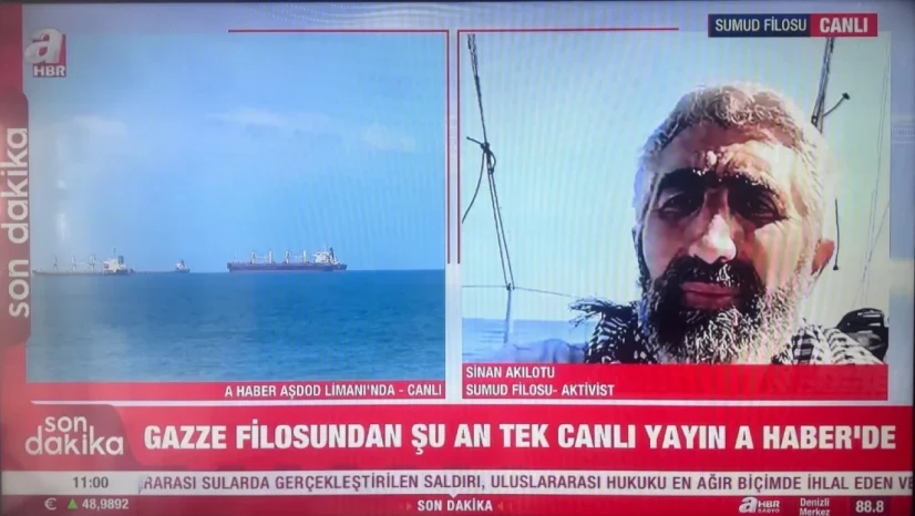 Gazze'ye Yardım Götüren Sumut Filosu'ndan Sinan Akılotu: 'Her Türlü Senaryoya Hazırız'