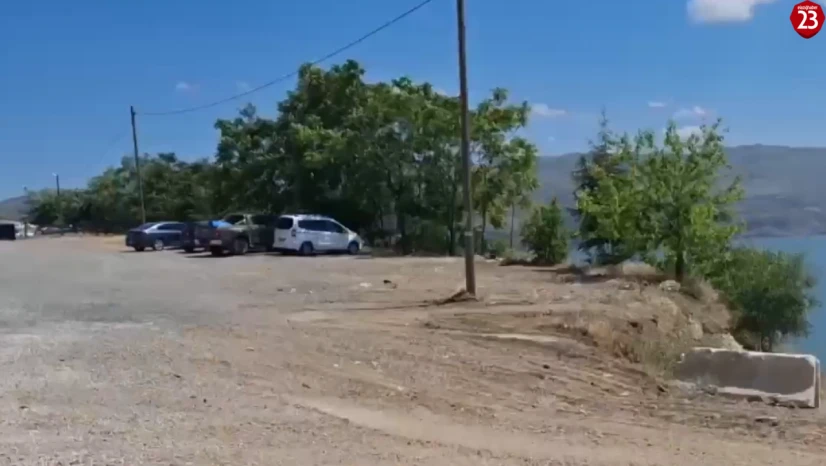Hazar Gölü Sahilinde Otopark Düzenleme Çalışmaları Başladı