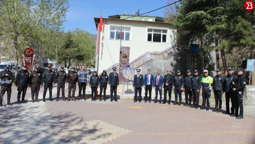 Keban'da Türk Polis Teşkilatı'nın 180. Yılı Kutlandı