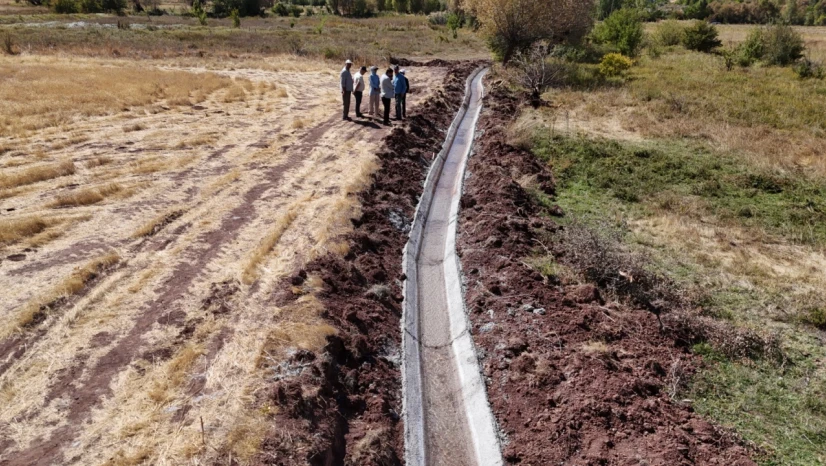 Maden'de Sulama Suyu Tesisi Hizmete Açıldı