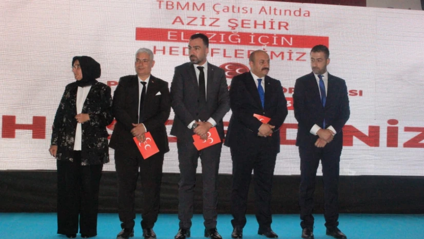 MHP Elazığ'da 23 Hedef ve Projenin Lansmanı Yaptı
