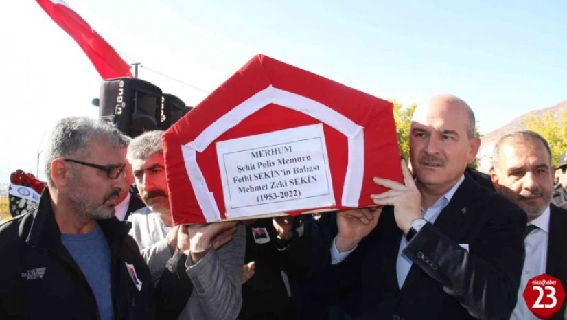 Şehit Fethi Sekin'in Babası Son Yolculuğuna Uğurlandı