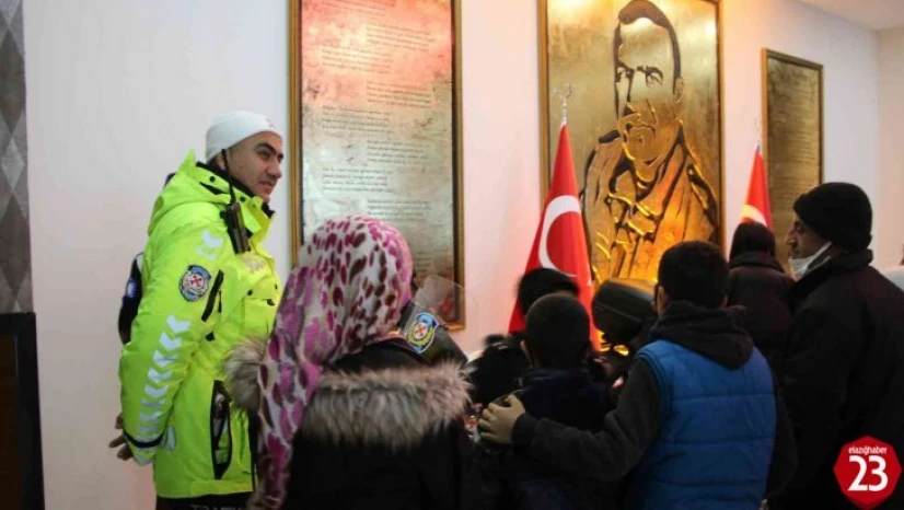 Şehit Fethi Sekin Külliyesinin ilk misafirleri çocuklar oldu