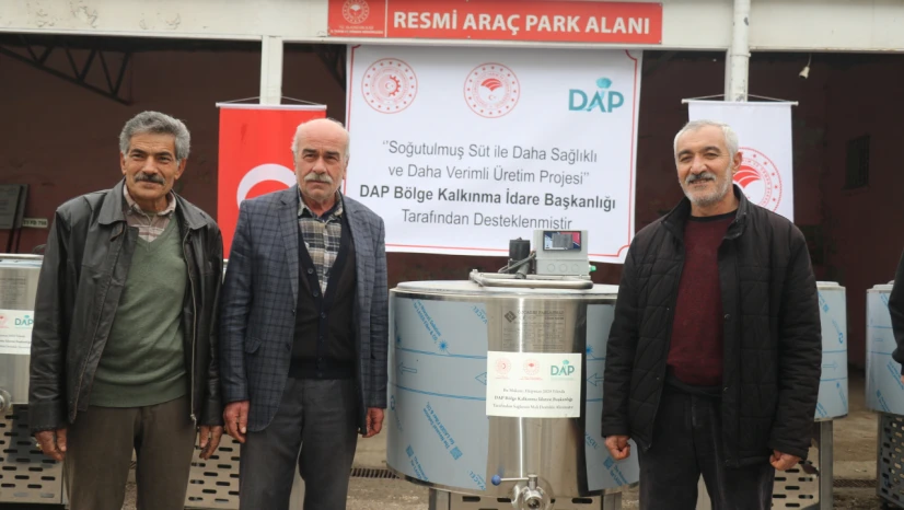 Soğutulmuş Süt ile Daha Sağlıklı ve Verimli Üretim: 160 Süt Soğutma Tankı Üreticilere Teslim Edildi